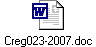 Creg023-2007.doc