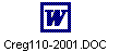 Creg110-2001.DOC