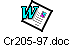 Cr205-97.doc