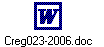 Creg023-2006.doc