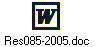 Res085-2005.doc