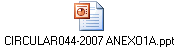 CIRCULAR044-2007 ANEXO1A.ppt