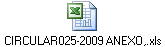 CIRCULAR025-2009 ANEXO,.xls