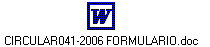 CIRCULAR041-2006 FORMULARIO.doc